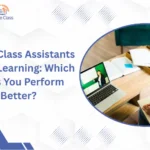 Comparing online class assistants vs self learning for performance.