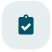 Online test and quiz preparation icon
